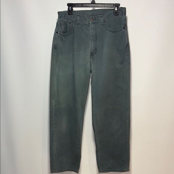 Claiborne Women's Straight Leg Jeans in Teal - Picture 1 of 13